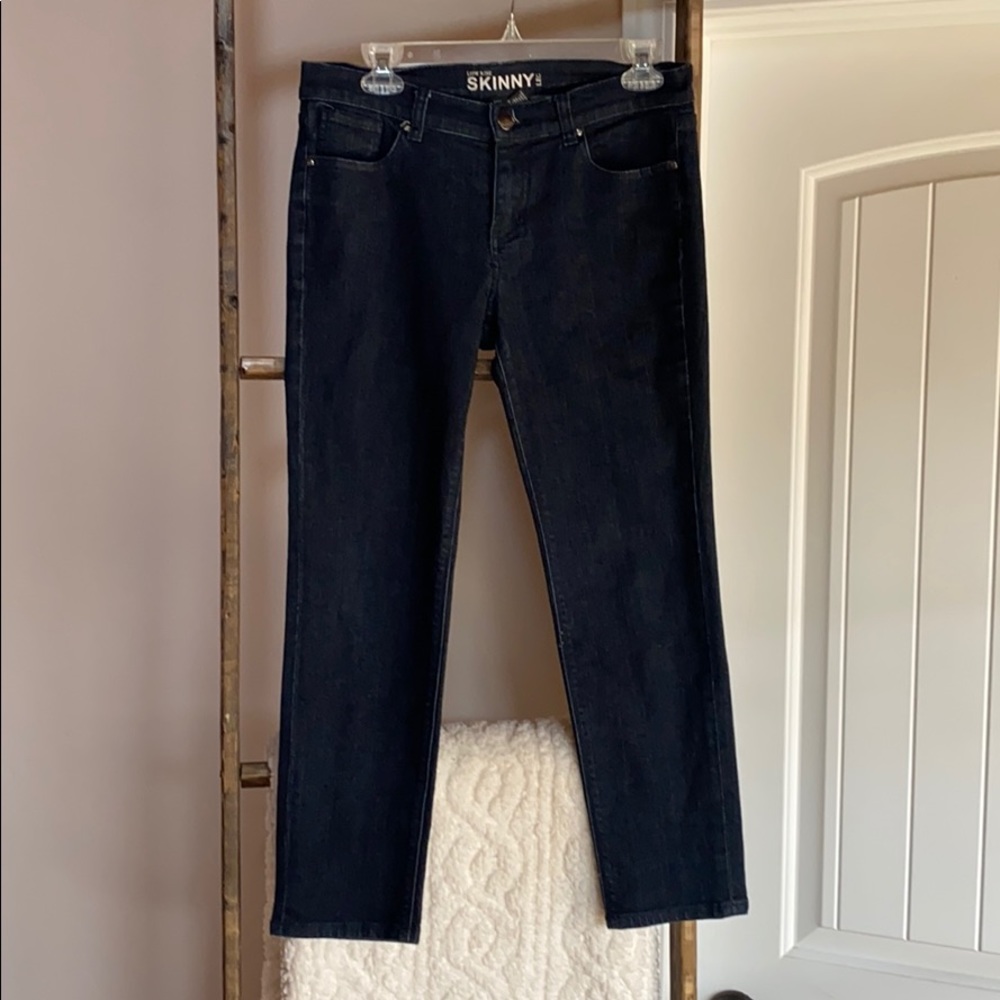 Cropped skinny jeans